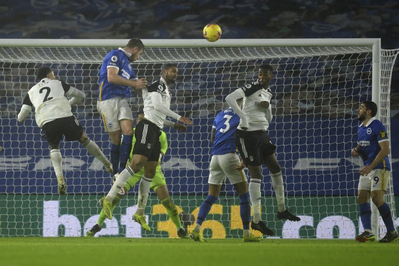 Strugglers Brighton, Fulham draw 0-0 in Premier League